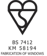 pvcu BS-7412 kite mark